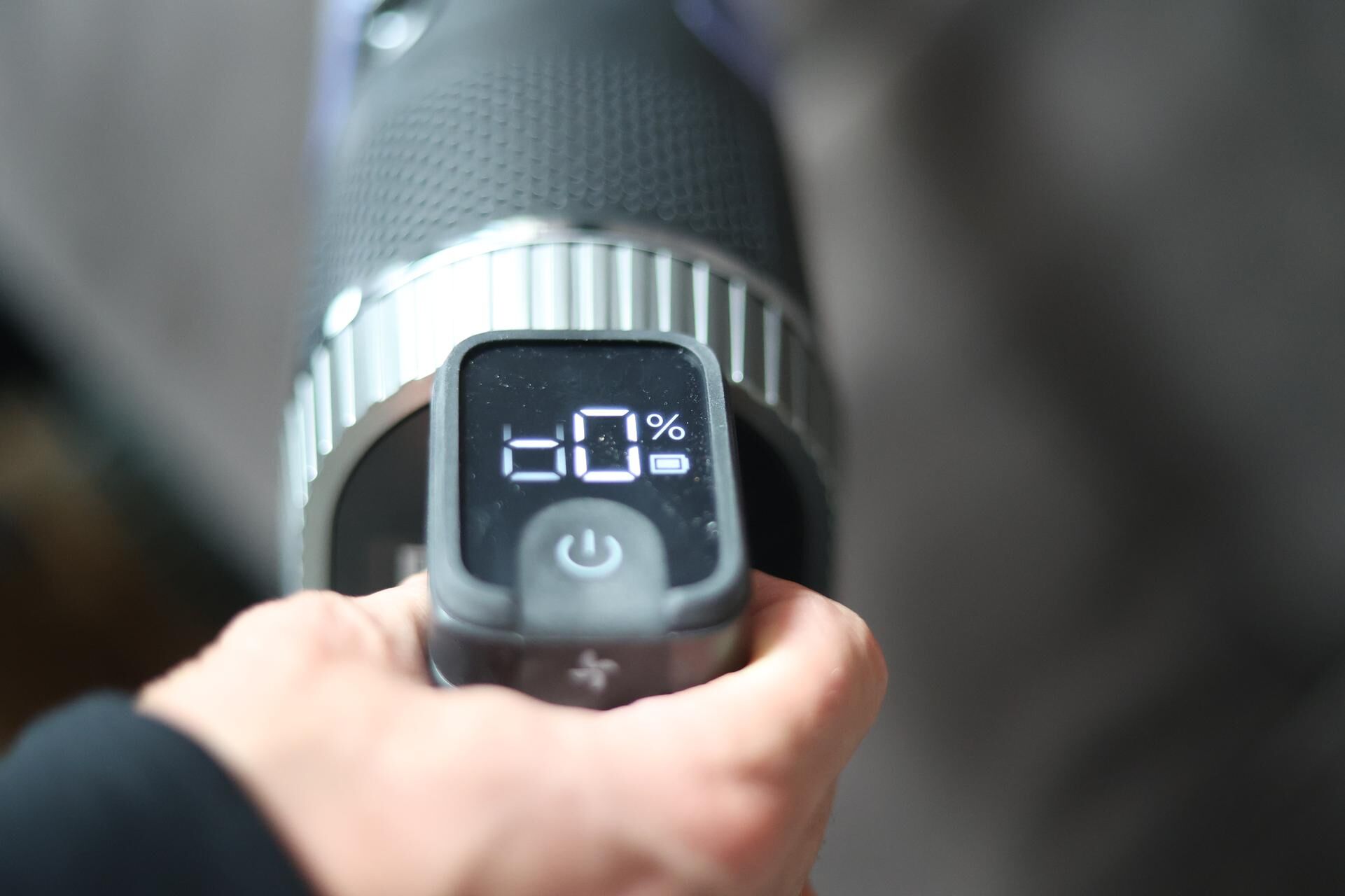 Kleines, einfaches Display des Shark Stratos